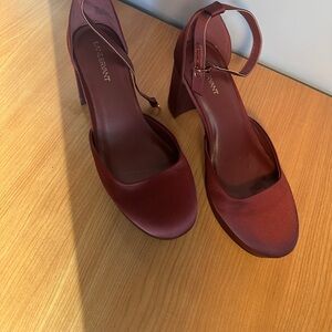 Lane Bryant Maroon Heels